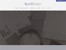 Tablet Screenshot of burrillgreen.com